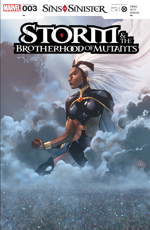 Cover to STORM AND THE BROTHERHOOD #3, by Leinil Yu.