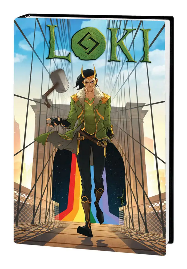 The variant cover for LOKI: GOD OF STORIES OMNIBUS, by Ozgur Yildirim.