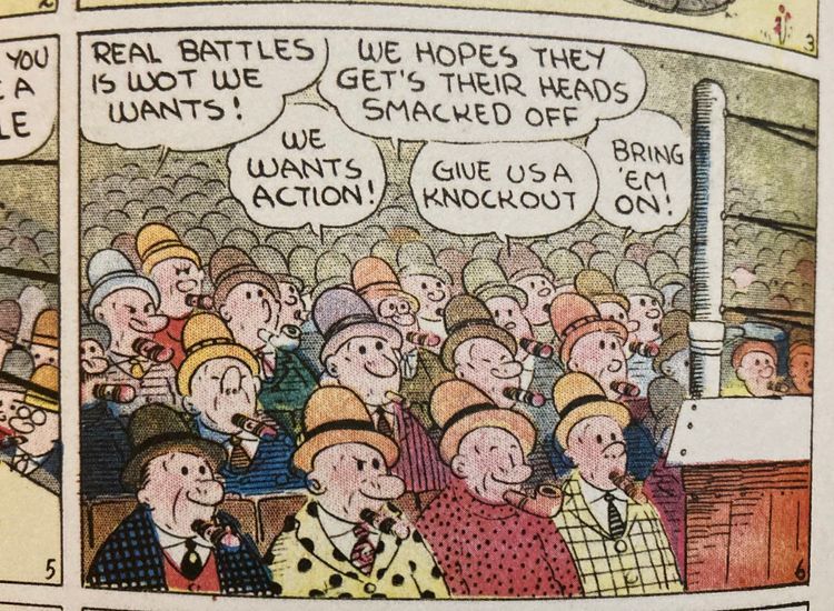 A panel from Popeye.