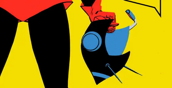 A section of the cover of WASP #1.