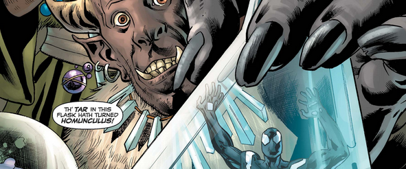 A detail from VENOM VOL. 3, art by Bryan Hitch and Andrew Currie.