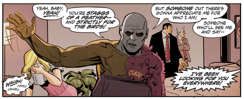 A detail from Metamorpho: The Element Man #3